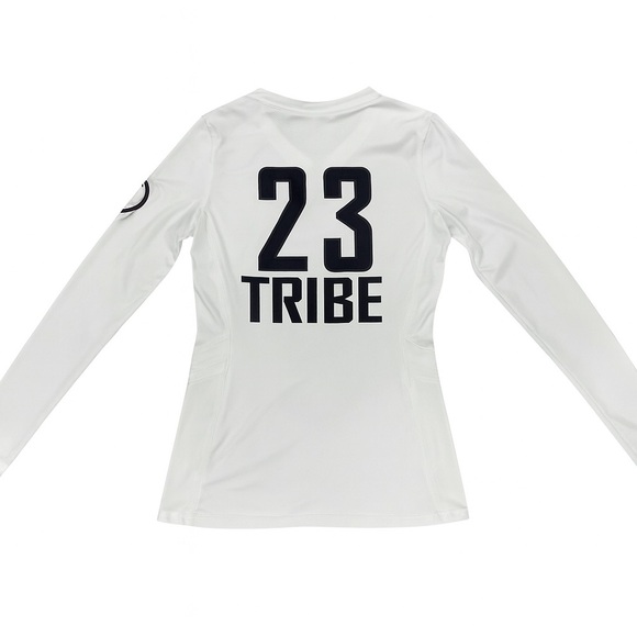 Nike Women’s Long Sleeve Jersey #23 Tribe White Size S - Picture 3 of 5